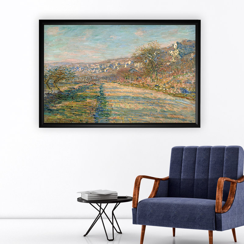 " Parc Monceau, Paris ", 27" H x 39" W, Black, Framed Print Without Mat