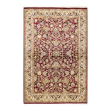 Classic One-of-a-Kind 4' 2" X 6' 2" Hand Knotted Area Rug