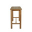 Table de bar Croquet - teck naturel-38582011