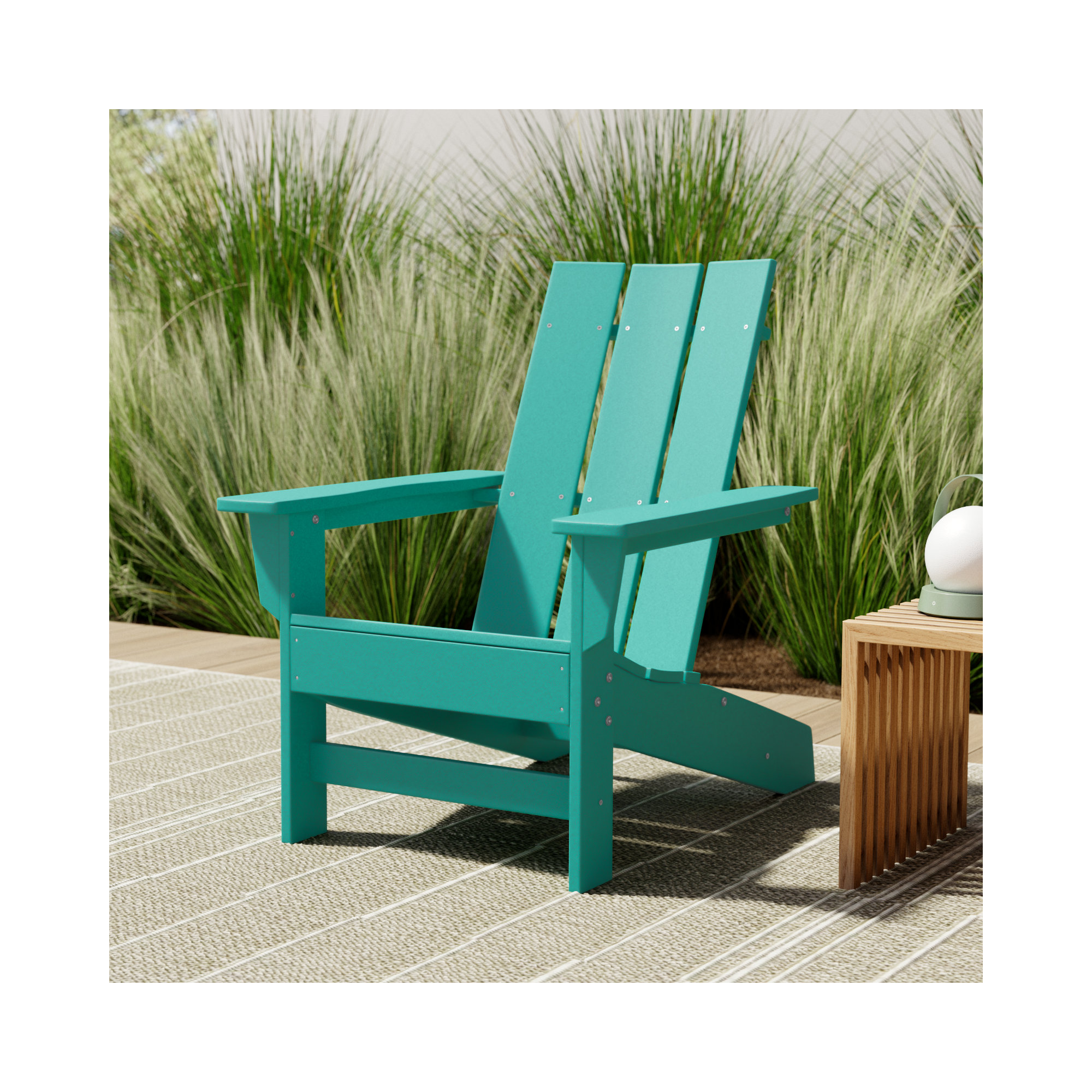 Ratcliff Outdoor Adirondack Set, Aruba