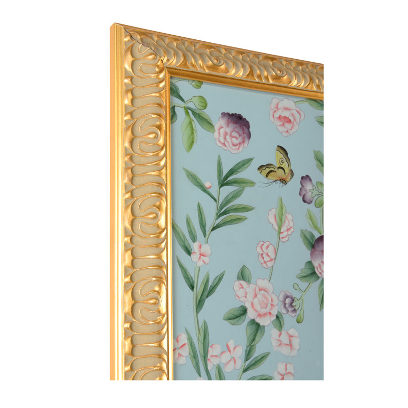 Philadelphia Panel-Green Birds Print