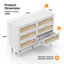 6 Drawer 120Cm W Dresser