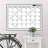 Abstract Non-Wall Damaging Chalkboard Decal