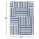 Pauling Machine Woven Polypropylene Plastic Indoor / Outdoor Area Rug