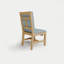 Solerno Heated Dining Armless Chair — Dove-246405581