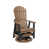 Antique Mahogany Top/Black Base