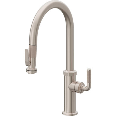Descanso Kitchen Pull-Down Faucet with Squeeze Sprayer - High Arc Spout