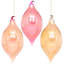 Gleaming Holiday Finial Ornament, 6 Inches