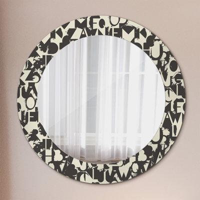 Huldar Glass Flat Wall Mirror