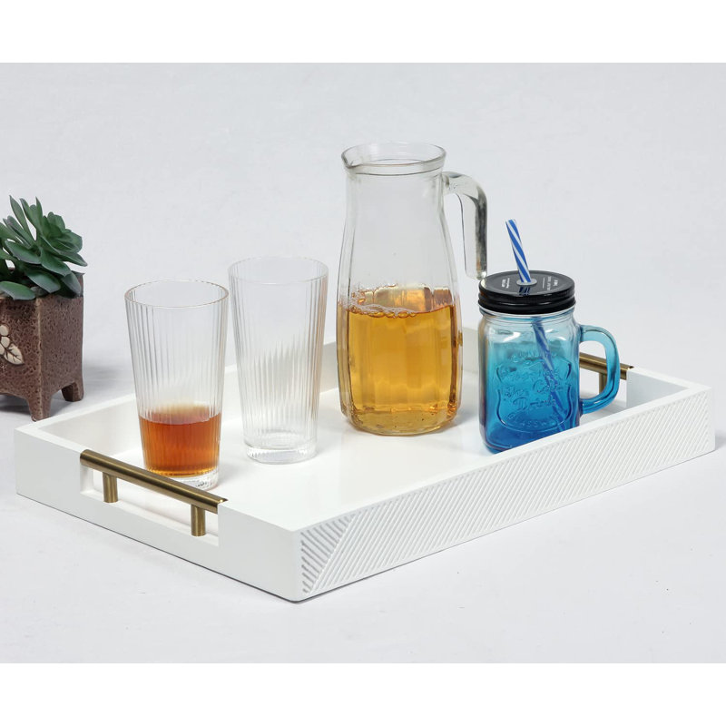 Hadder Tray, White