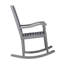 Chaise berçante d'extérieur en bois massif Raiah-626209445