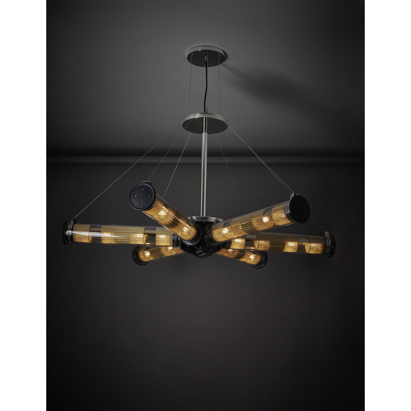 In The Tube 24 - Light Chandelier