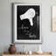 «Love the cheveux» - Reproduction d'art textuel sur papier encadré-2045489512-2045489517