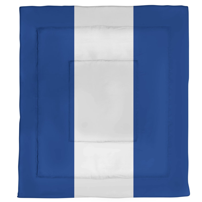 Édredon simple réversible Baltimore Baseball, Édredon simple TG, Royal Blue/White/Royal Blue