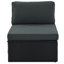 Patio modulaire avec coussins gris et coussins inclus-1384630705