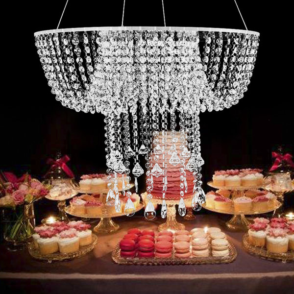 Sturdy Metal Hanging Cake Stand Backdrop for Wedding Flower Arch  Decorations – Bridal and Present