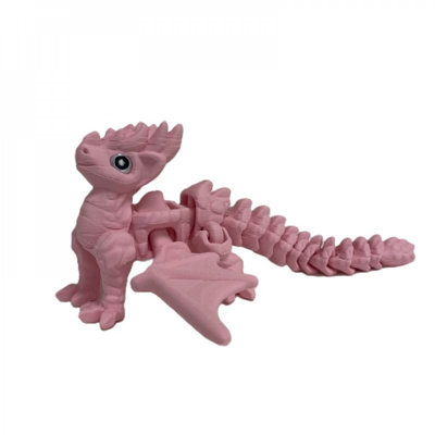 3D Printed Flexi Dragon Legend Figurine