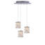 Tidwell 3 - Light Chrome Cluster Pendant
