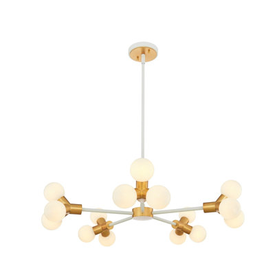 Lustre en laiton Tres 15 LT Kalco
