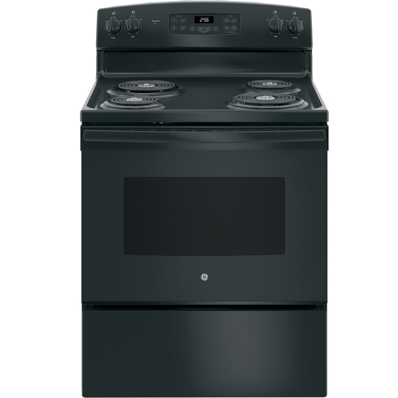 30" 5 cu. ft. Freestanding Electric Range, Black