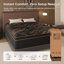 Matelas hybride mi-ferme 14 po avec mousse viscoélastique rafraîchissante et ressorts ensachés individuellement-1696086494-1696086493