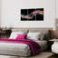«Gothic Skull», art mural sur toile, ensemble de 3 pièces, mains de squelette de graffiti coloré, image murale, décor de chambre à coucher romantique, art de la giclée moderne encadrée