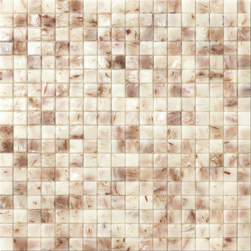 Seychelles 5/8" x 5/8" Glass Mosaic