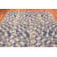 Magnifique tapis kilim bleu d'inspiration suédoise