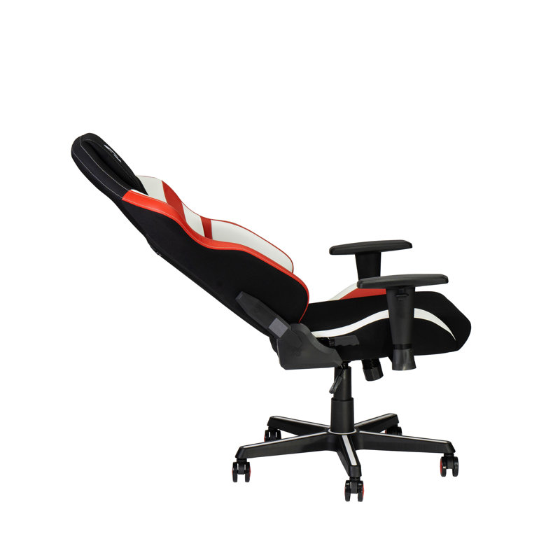 Sport F72 Echo Gaming Chair, Black/Red/White, Black