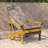 Rankins All-Weather Poly Resin Wood Adirondack Chairs with Cushions-1580249114