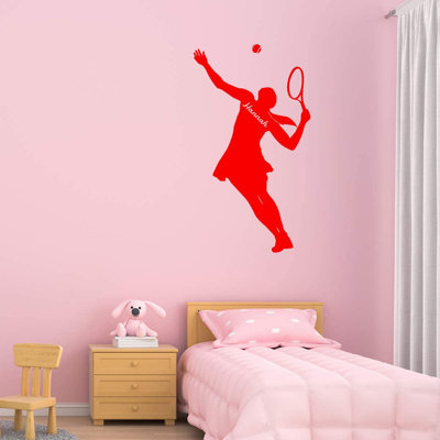 Adhésif mural tennis sur mesure