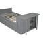Lit moderne en bois multifonctionnel avec lit gigogne et tiroirs-741078453