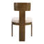 Ensemble de 2 chaises de salle à manger rembourrées gris moderne avec capacité de poids élevée et pieds en bois-1080897913