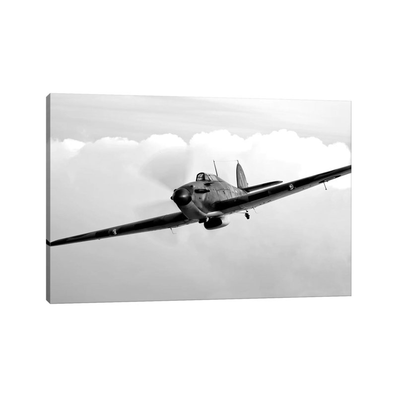 A Hawker Hurricane Aircraft In Flight I by Scott Germain - Wrapped Canvas Gallery-Wrapped Canvas Giclée