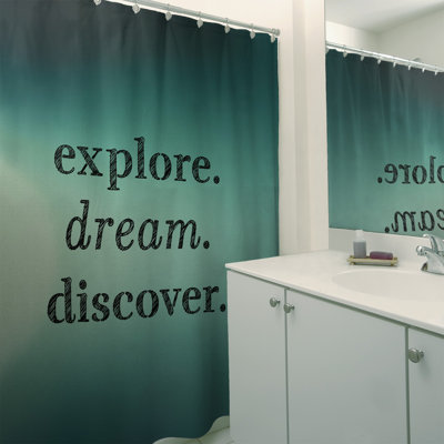 Shower Curtain with Liner Included