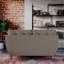 Marylin 2 Seater Leather Tufted Sofa-363045967-364465038