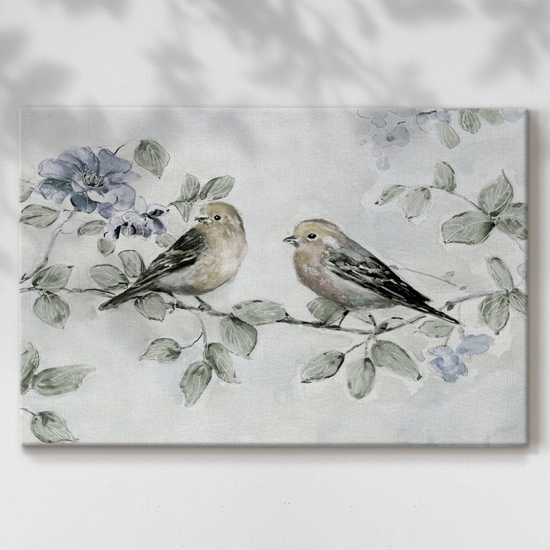 Soft Finch Summer - Galas enveloppés de galerie, 40 x 60
