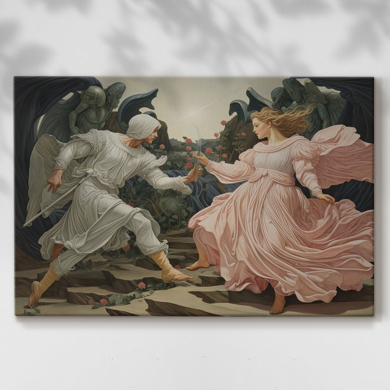 Angels From Above-Lxxvi -Galerie enveloppée Cavas, 18 x 27
