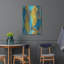  «Colorful Cascade 2» par Alonzo Saunders, art mural en métal, 24 po x 36 po-1421152271