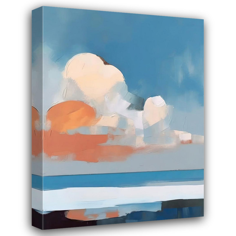 «Landscape 6» sur toile, H 32 po x l 26 po