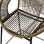 Faux pour le patio extérieur, PE, confort de sièges ergonomiques, motif tissé exquis, cadre, utilisation polyvalente de jardin et d'extérieur, fabriqué à partir de PE, design, caisses polyvalentes élégantes