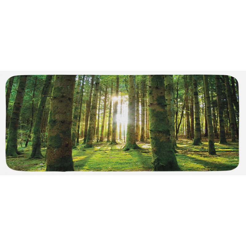Tapis de cuisine forest