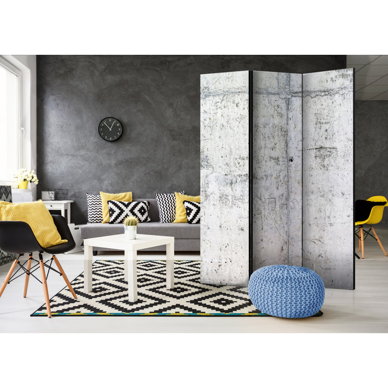 135cm W x 172cm H 3 - Panel Wood Folding Room Divider