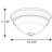 Lilly Glass Flush Mount
