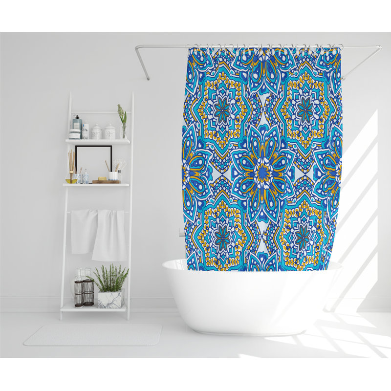 Lorsworth Polyester Shower Curtain Set