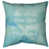 Bleu sarcelle / blanc