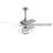 52" Dual Wood 5-Blade  Ceiling Fan With Remote Control