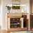 Shoe Cabinet Storage With 3 Doors, Freestanding Shoe Cabinet With Drawer & Adjustable Shelves, Wooden Shoe Organizer For Entryway, Hallway, Oak-276658114