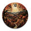 Horloge murale en bois-1895248553