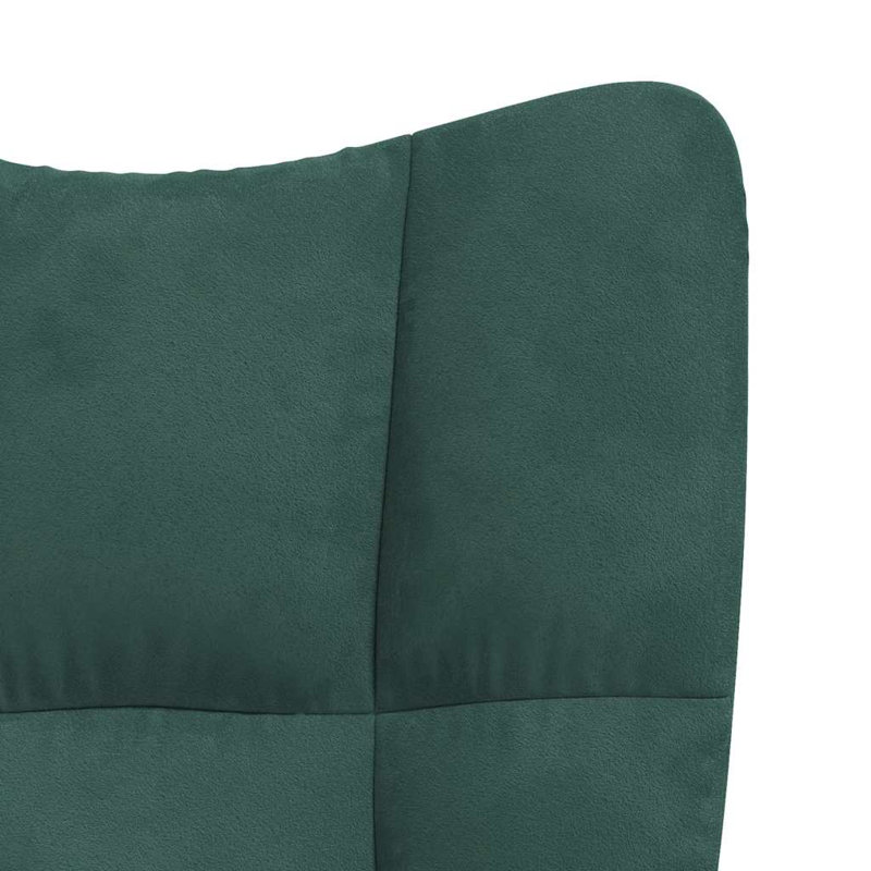 Ebern Designs Moenkopi Task Chair, Dark Green Polyester